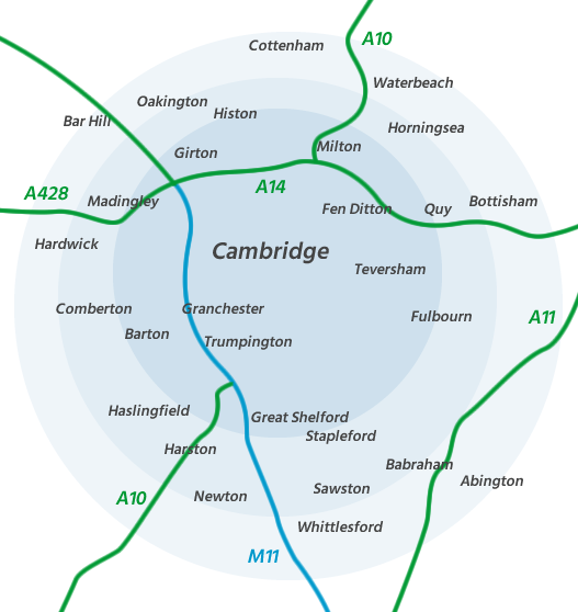 Cambridge Map